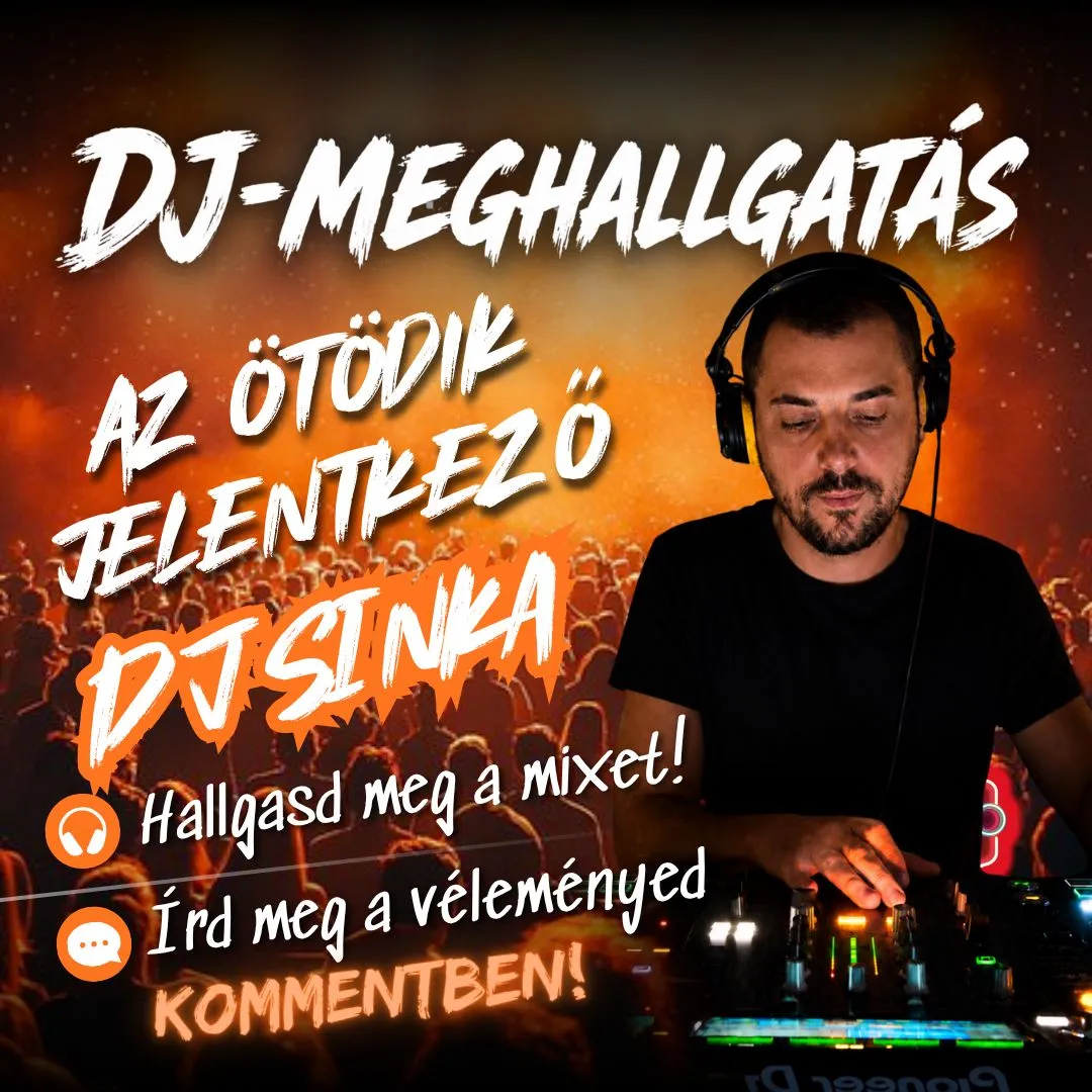 DJ Sinka is elkészítette bemutatkozó mixét,